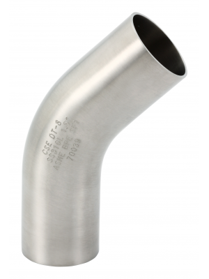 4114-BPE DT8 Elbow 45° Weld Ends 
