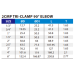 2CMP-Elbow 90° Short Clamp Ends 