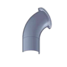 L2KM-Elbow 45° Long Clamp/Weld End 